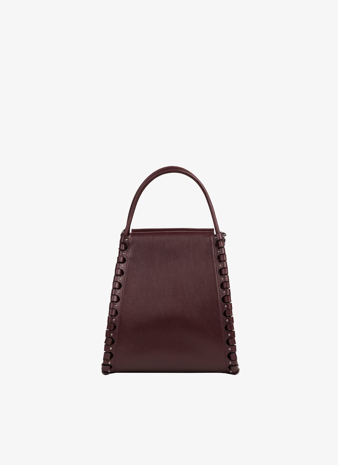 SMALL HINGE LEATHER BAG ALAÏA ALMANDITE SMALL HINGE LEATHER BAG